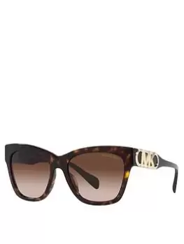 image of Michael Kors Empire Square Butterfly Acetate Sunglass