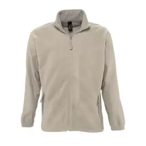 Image of SOLS Mens North Full Zip Outdoor Fleece Jacket (3XL) (Rope)