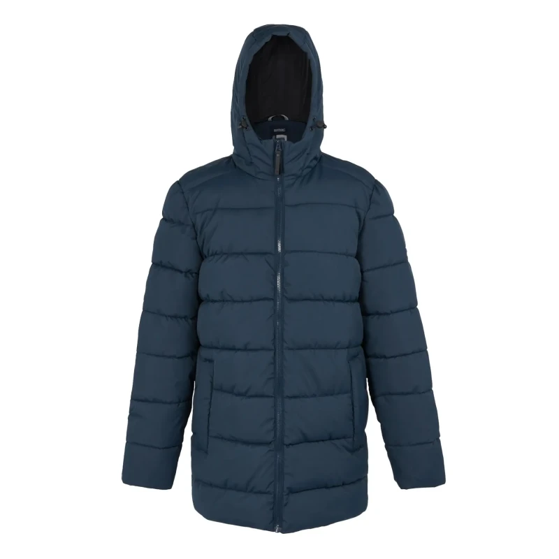 Image of Regatta Regatta Men Lakiver' Padded Jacket in Mid Navy Size: large Mid Navy L Male 5063019775234