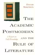 Image of academic postmodern and the rule of literature a report on half knowledge