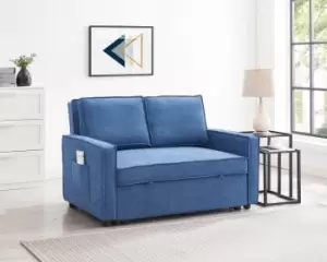 Image of Camberley Fabric Pull Out Sofa Bed With Side Pockets