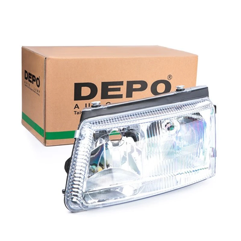 Image of JOHNS 95 48 09-2 Headlights H4, Left, without motor for headlamp levelling Headlight (259)