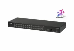 image of ATEN KH1532A KVM switch Rack mounting Black