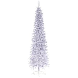 Image of Premier Decorations Premier Spruce Pine White PVC Tree - 6.5ft