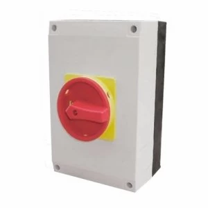 image of ESR 125A 4 Pole 230V-415V Large IP65 Industrial Rotary Isolator