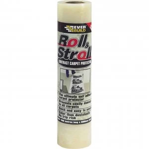 Image of Everbuild Roll and Stroll Carpet Protector 600mm 100m