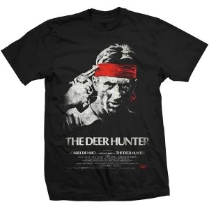 image of StudioCanal - The Deer hunter Unisex Large T-Shirt - Black