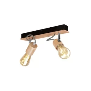 Image of Gustavo Spotlight Bar Black, 2x E27