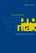 Image of describing morphosyntax a guide for field linguists