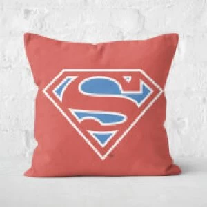 Image of Superman Square Cushion - 50x50cm - Soft Touch