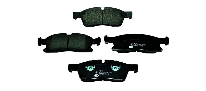 Image of HELLA Brake pad set HELLA 8DB 355 019-821