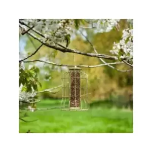 image of Squirrel Proof Wild Bird Peanut Feeder Metal Steel - Smart Garden