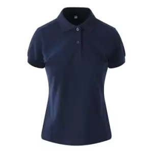 Image of AWDis Just Polos Womens Girlie Stretch Pique Polo Shirt (XXL) (Navy)