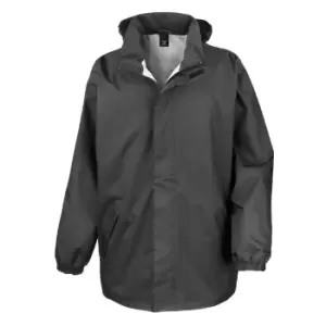 image of Result Mens Core Midweight Waterproof Windproof Jacket (2XL) (Black)