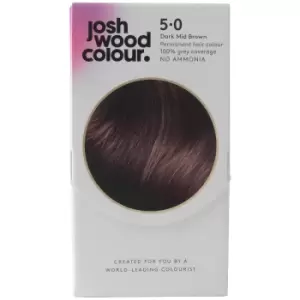 image of Josh Wood Colour 5 Dark Mid-Brown Colour Kit