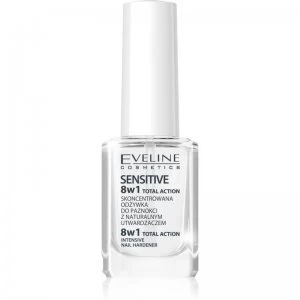 image of Eveline Cosmetics Total Action Hardener Nail Polish 8 In 1 12ml