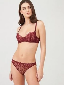 Image of Muse By Coco De Mer Rosa Brazilian Knicker - Boredeaux
