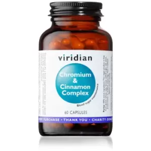 Image of Viridian Chromium and Cinnamon Complex 60caps