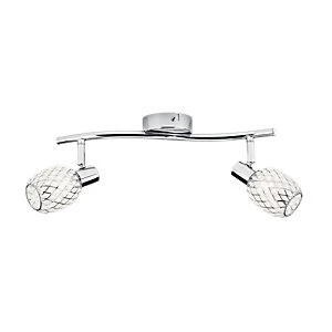 Image of Philips Deltoid Polished Chrome 2 Bar Spotlight - G9