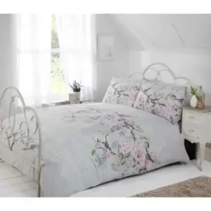 Image of Rapport Home Furnishings King Eloise Duvet Set Grey