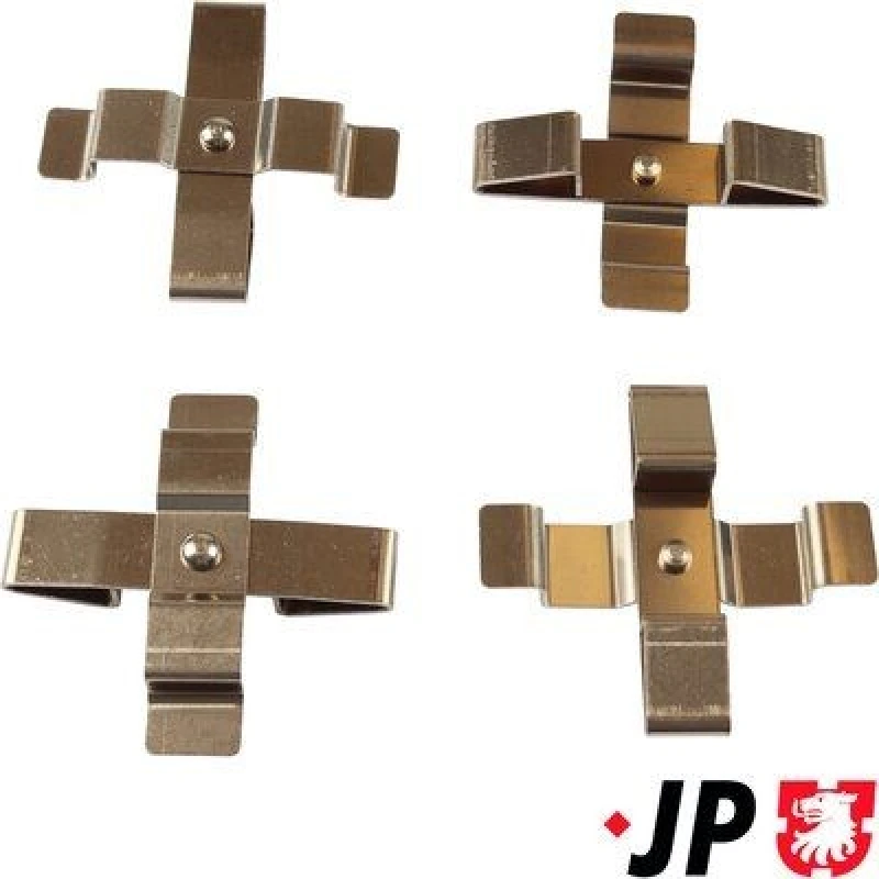 Image of JP GROUP Brake pad fitting kit JP GROUP 1164006910