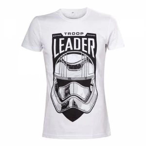 Image of Star Wars VII The Force Awakens Adult Male Troop Leader Stormtrooper X-Large T-Shirt