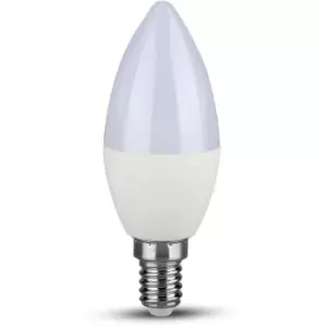 image of V-Tac 173 Vt-226 Lamp LED 5.5W C37 Candle 6400K E14