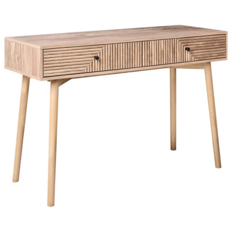 Image of Beliani Console Table Ronge Light Brown