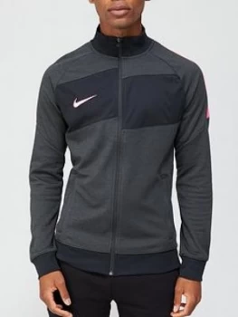Image of Nike Academy Football L96 Track Jacket - Grey, Size 2XL, Men