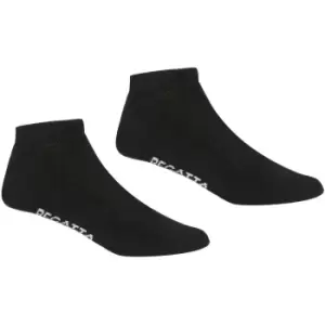 Image of Regatta Unisex 5 Pack Durable Comfort Trainer Socks UK Size 9-12