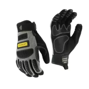 image of Stanley Mens Extreme Performance Glove (One Size) (Black/Grey)