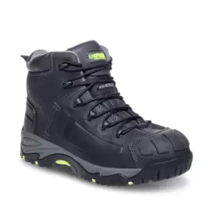 image of Mercury Black Non-metallic Waterproof Safety Boot - Size 3