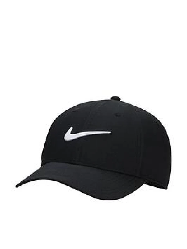 Image of Nike Dri-FIT Club Structured Swoosh Cap - Black Male L-XL