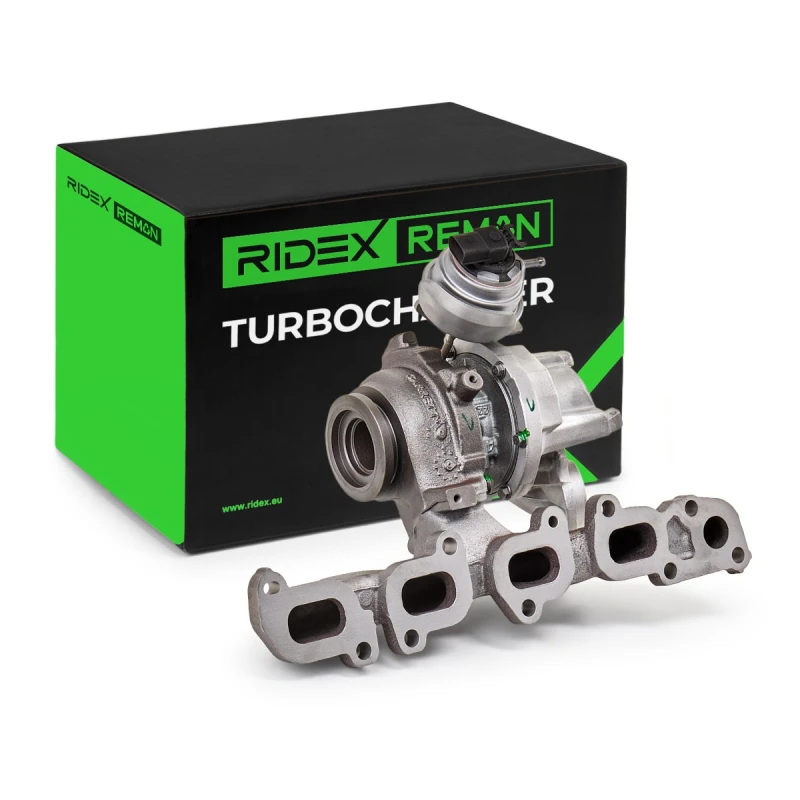 Image of RIDEX REMAN Turbocharger RIDEX REMAN 2234C0158R