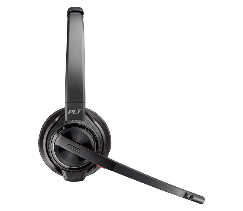Image of HP Poly Savi 8220 Stereo DECT 1880-1900 MHz Top +Charging Cradle