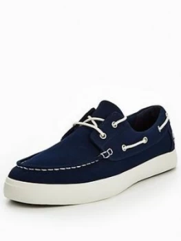 Image of Timberland Union Wharf 2 Eye Boat Shoe Navy Size 12 Men