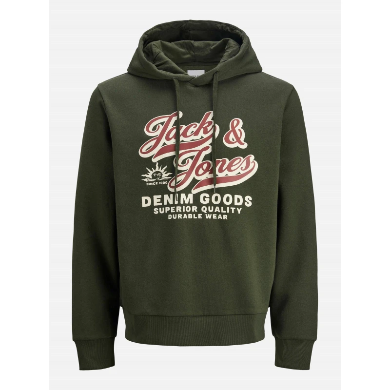 Image of Jack and Jones 2 Colour Hoodie Mens Plus Size Duffel Bag male 3XL