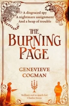 Image of The Burning Page by Genevieve Cogman Paperback