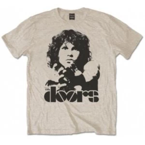Image of The Doors Break On Through Mens Sand T Shirt: Small