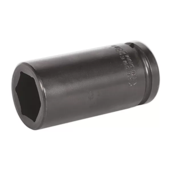 image of Genuine SEALEY SX017 Impact Socket 28mm Deep 3/4Sq Drive