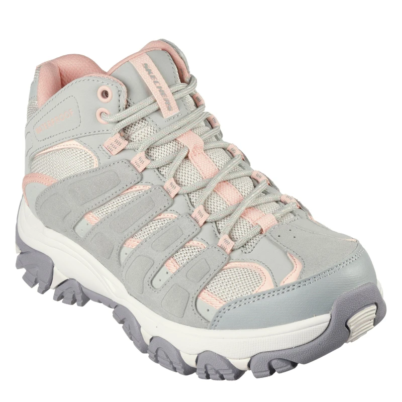 Image of Skechers Womens Adventurer Waterproof Walking Shoes Sage female 2 (35)
