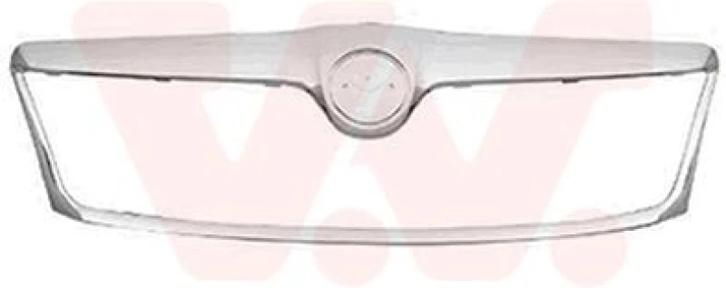 Image of VAN WEZEL Frame, radiator grille VAN WEZEL 7623518