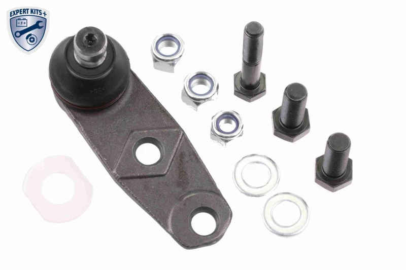Image of VAICO V46-0036 Ball joint EXPERT KITS +, Lower, with fastening/mounting material Support-/Steering Link (2462)
