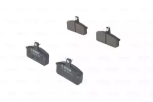 Image of Bosch 0986424274 BP134 Brake Pad Set Disc Brake Front Axle