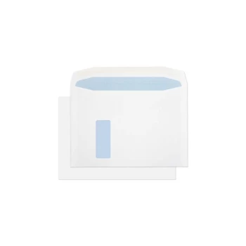 Image of Mailer Gummed Reverse Window White C4 229X324 120GSM - Box of 250