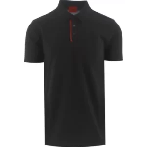 HUGO Black Dichelangelo Polo Shirt