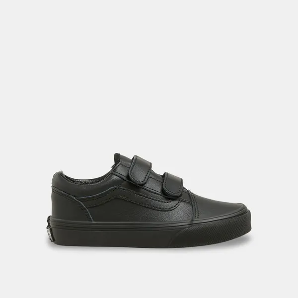 Image of Vans Black old skool v Junior trainers Black UK 10 (EU 27)