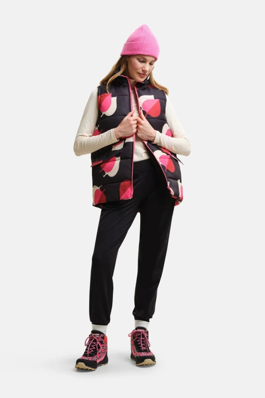 Image of Regatta Womens Orla Bodywarmer Padded Bodywarmer Gilet 10 - Bust 34' (86cm) Shadow Elm Pink RWB133-YDZ-10