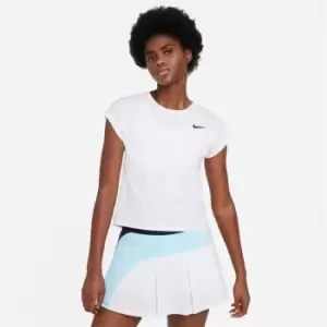 image of Nike Dri Fit Victory T Shirt Womens - White