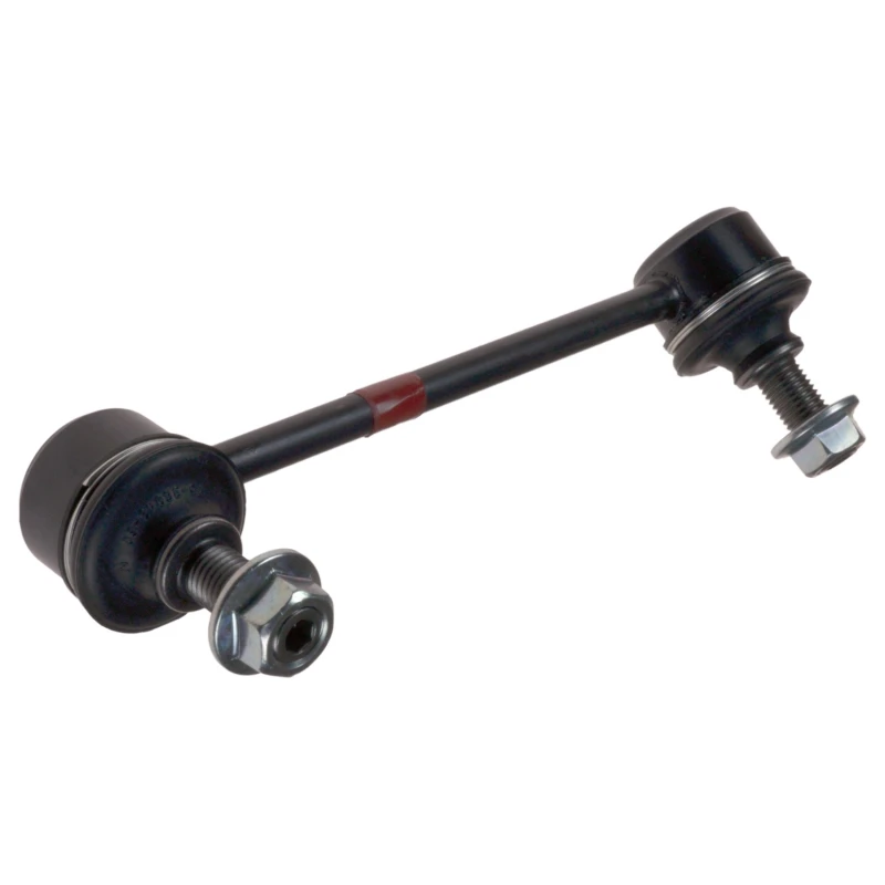 Image of FEBI BILSTEIN 48124 Anti-roll bar link Rear Axle Left Steel Link Stabiliser (3229)